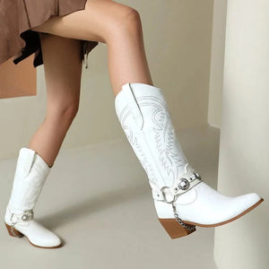 Äkta cowboy boots dam