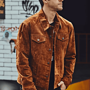 Brun jacka herr