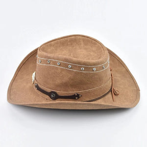 Äkta cowboyhatt läder