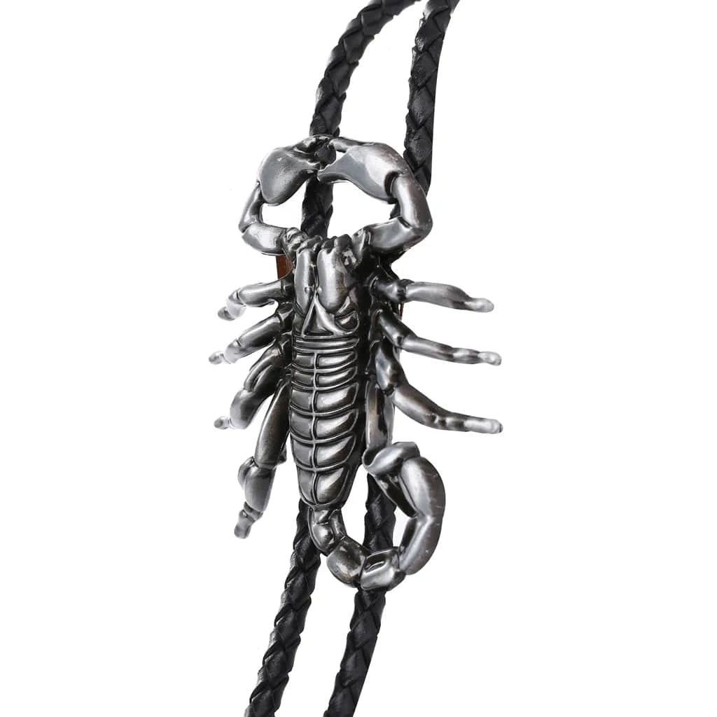 Bolo tie med 3D-skorpion i metall