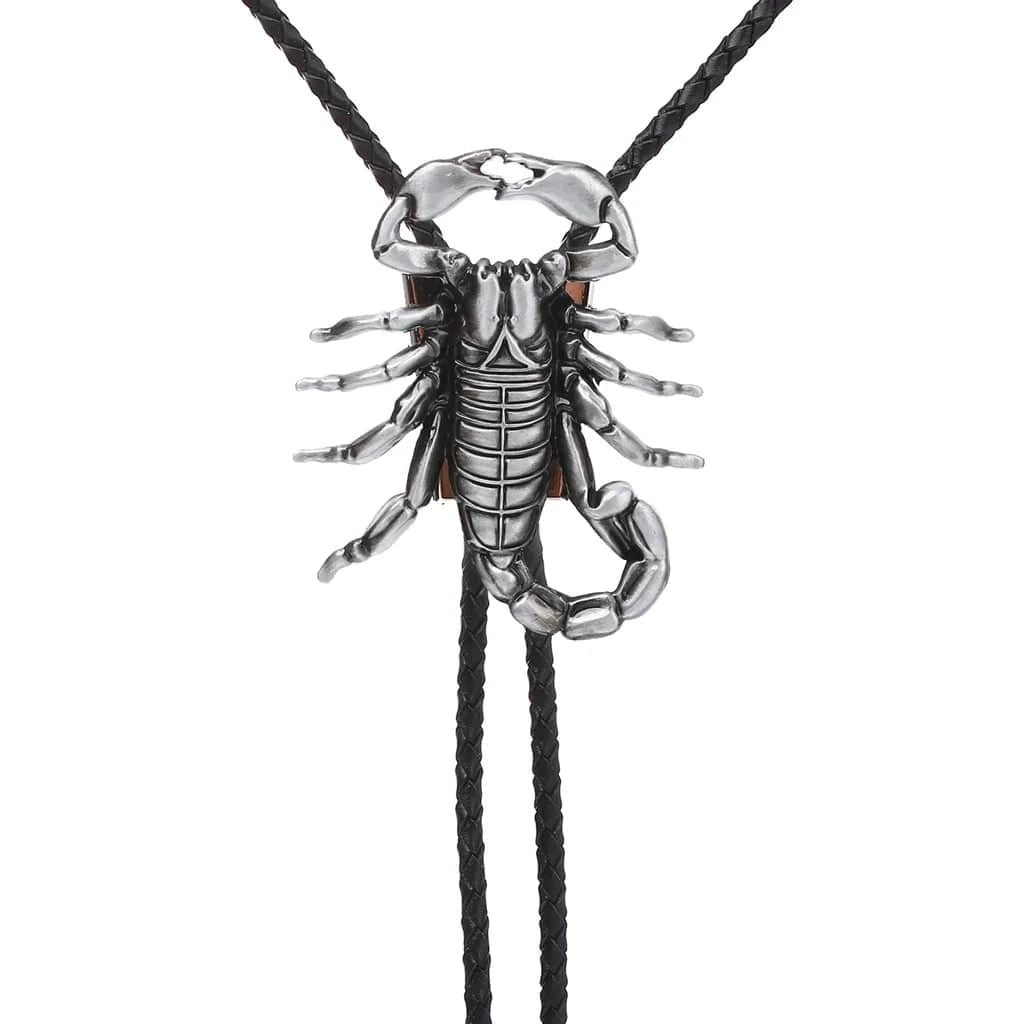 Bolo tie med 3D-skorpion i metall