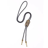 Bolo tie med metallcikada Brons