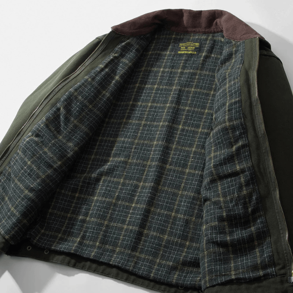 Bomull canvas jacka