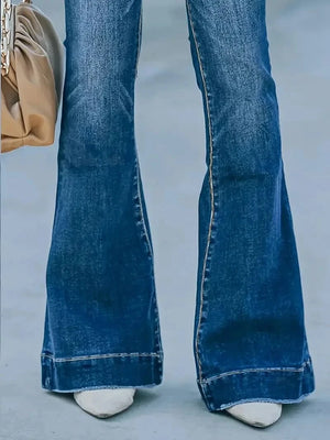 Bootcut jeans blå