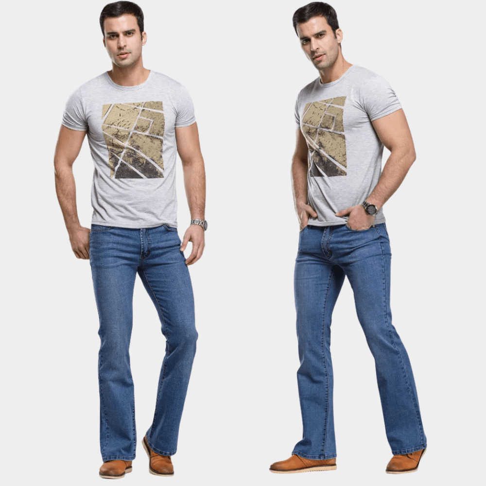 Bootcut jeans herr