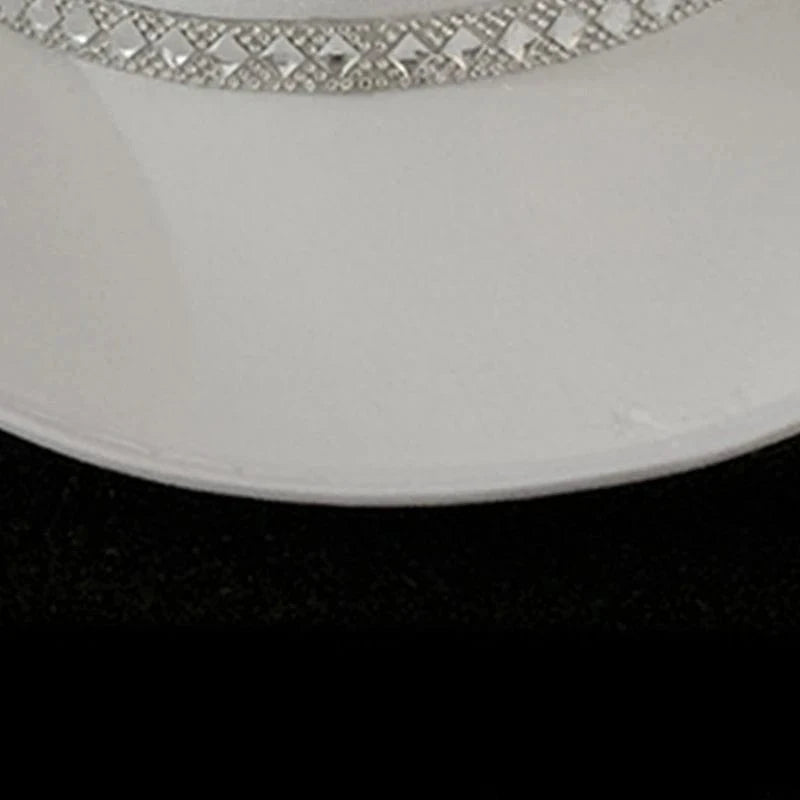 Bride Cowgirl Hatt Vit