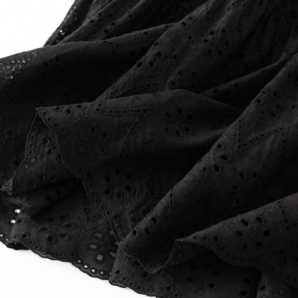 Broderie anglaise kjol