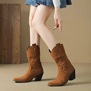 Cowboy boots mocka