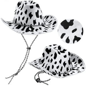 Cowboyhatt Kohudmönster 55-58cm