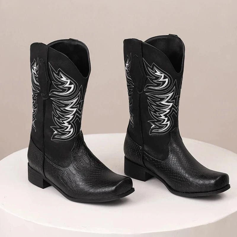 Cowboy boots svarta Svart / 36