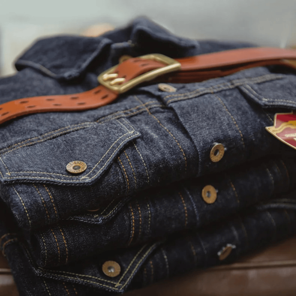 Denim jacka herr