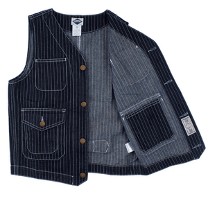 Denim väst herr