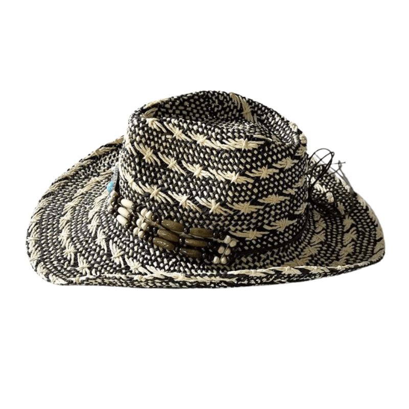 Etnisk Halmcowboyhatt