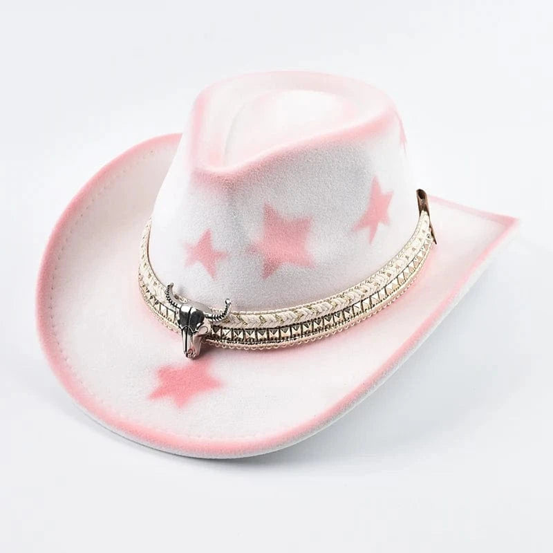 Filt Cowboyhatt Dam Still 2 / Kan justeras