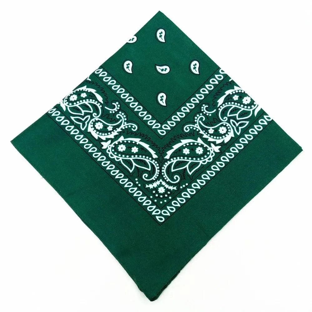 Grön bandana Grön