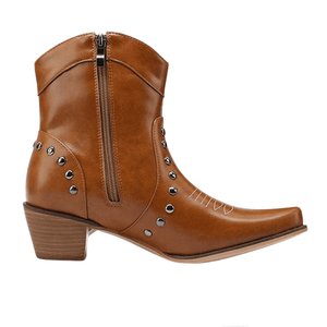 Låga Cowboyboots med Fransar och Stjärnor