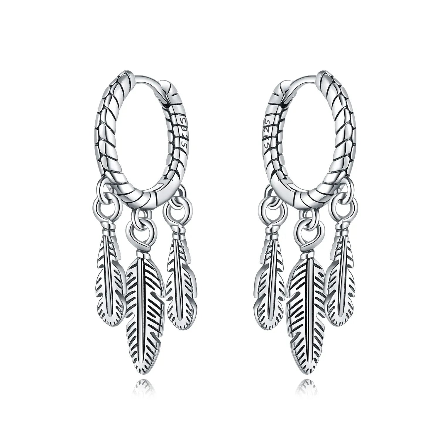 Orstarry 925 Sterling Silver Sparkling Wings Earrings Original Jewelry Drop Earrings Women Jewelry Party Trendy Anniversary Gift OTE4053