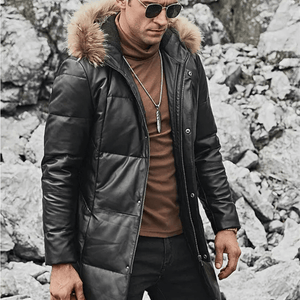 Puffer jacka herr