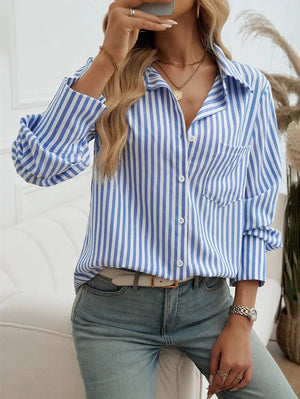 Randig blus dam