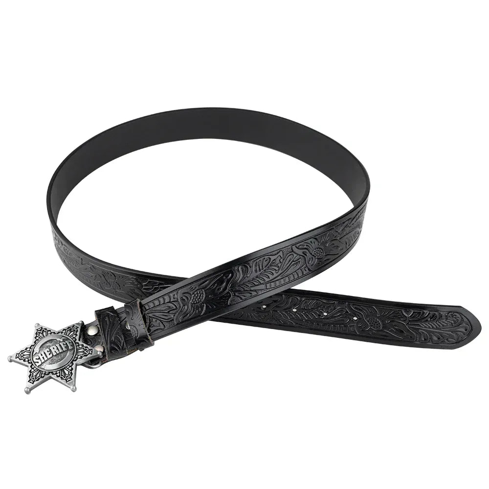 Sheriff westernläderbälte