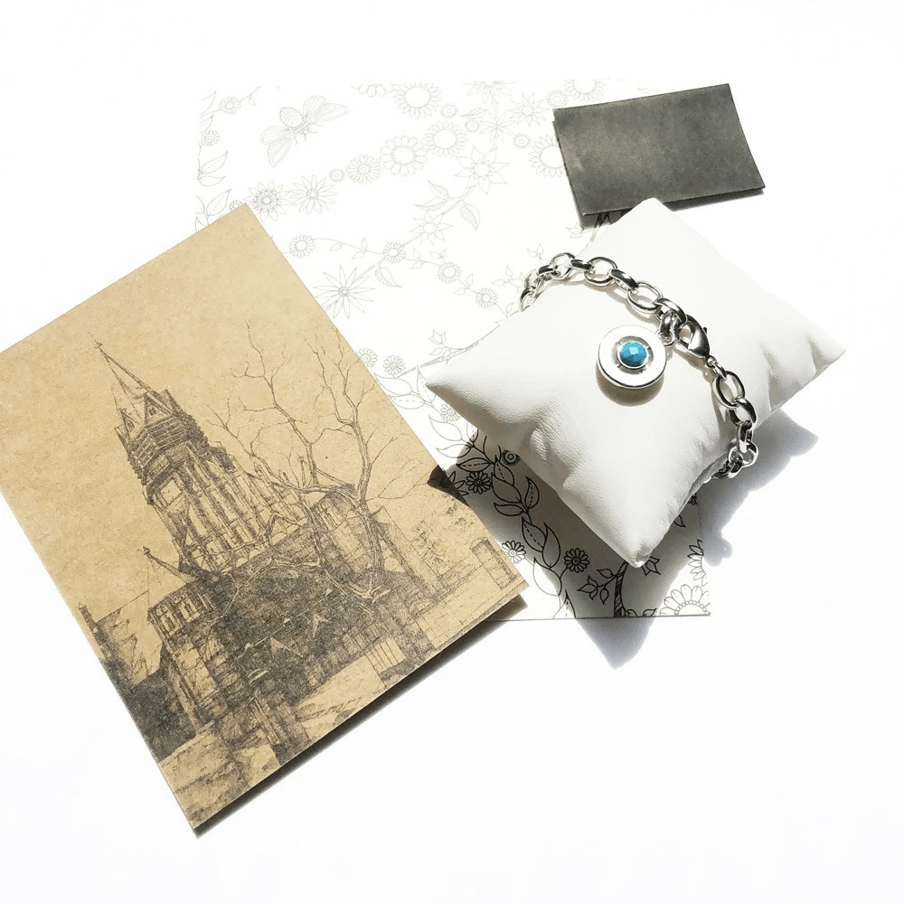 Silver berlock armband