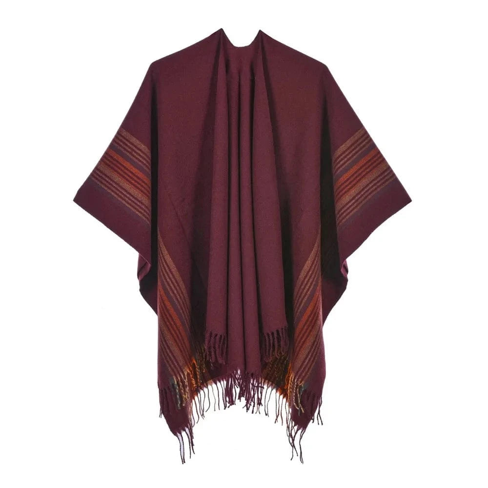 Sjal poncho