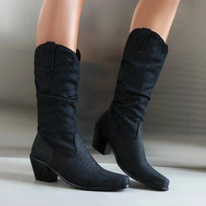 Denim cowboyboots